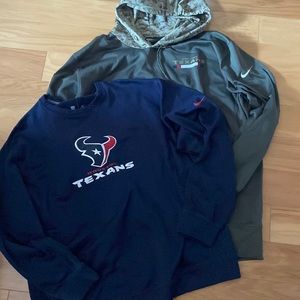 Texans Nike mens xxl ( fits xl)